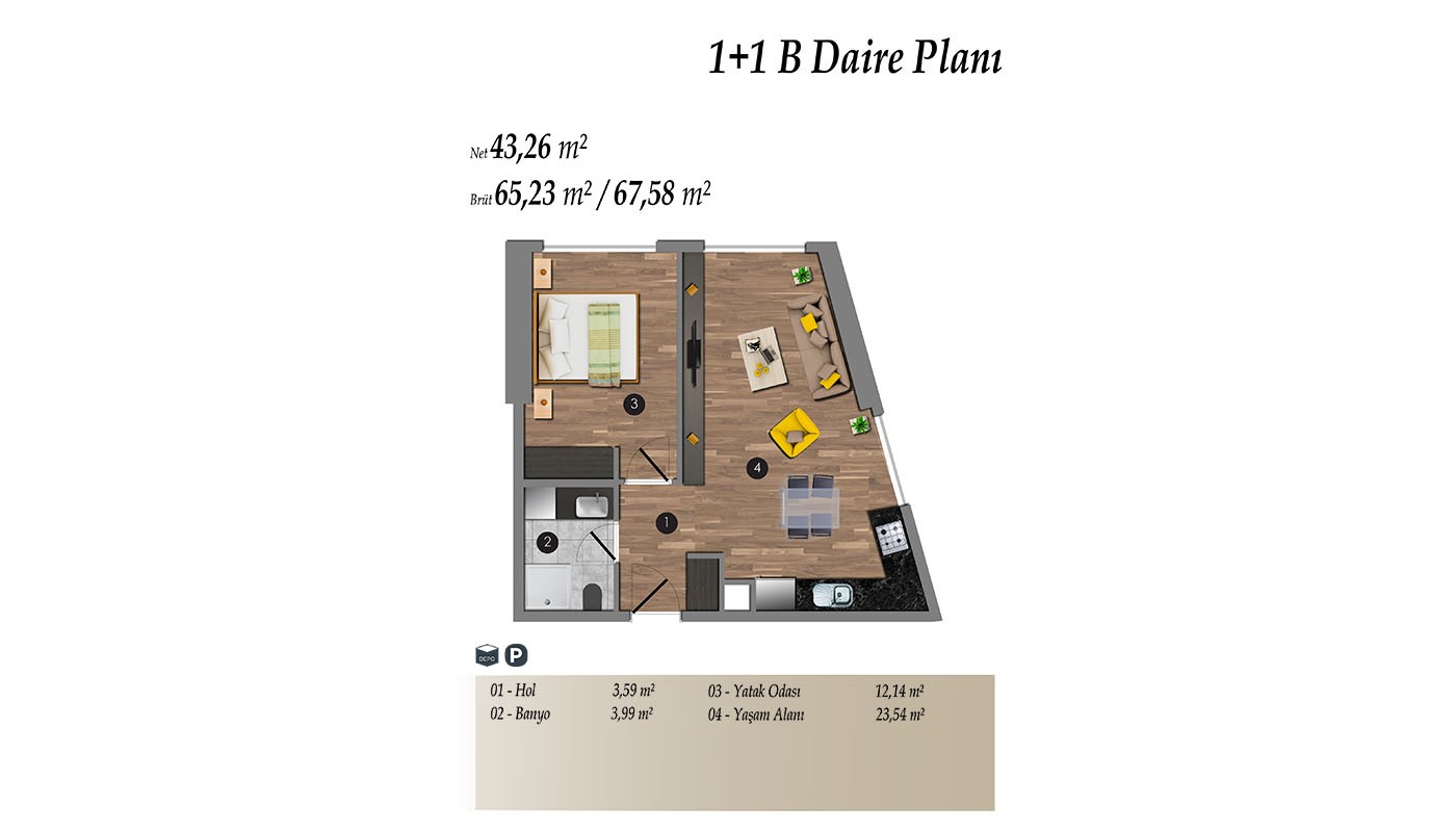 Eleganckie apartamenty w nowoczesnej rezydencji w Kadıköy w Stambule - 36949