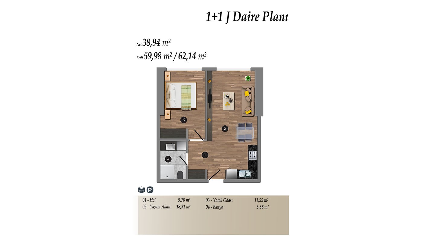 Eleganckie apartamenty w nowoczesnej rezydencji w Kadıköy w Stambule - 36950