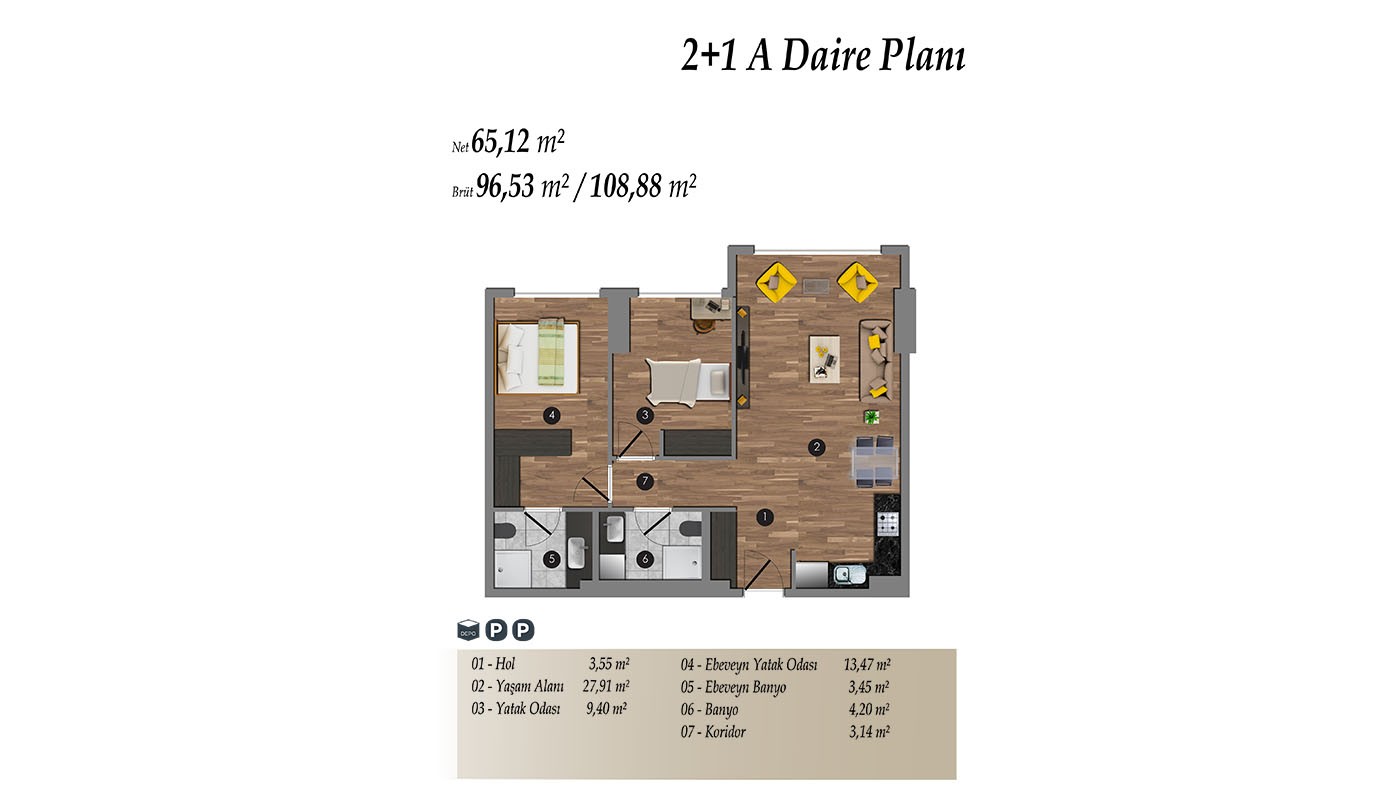 Eleganckie apartamenty w nowoczesnej rezydencji w Kadıköy w Stambule - 36951