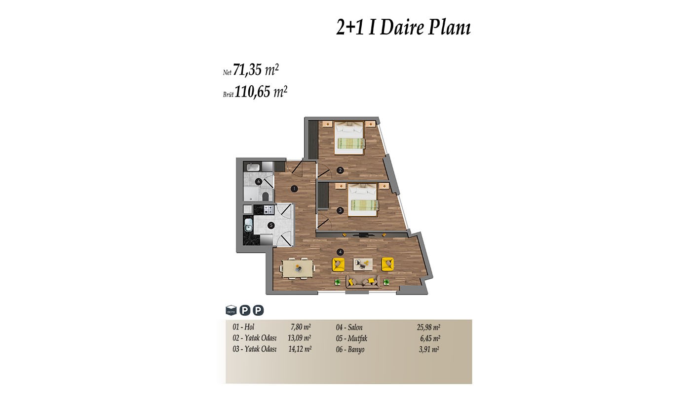 Eleganckie apartamenty w nowoczesnej rezydencji w Kadıköy w Stambule - 36956