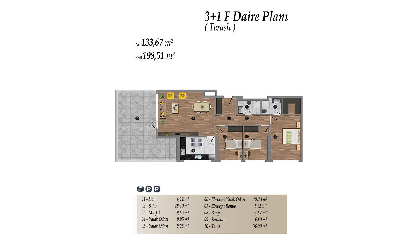 Eleganckie apartamenty w nowoczesnej rezydencji w Kadıköy w Stambule - 36960