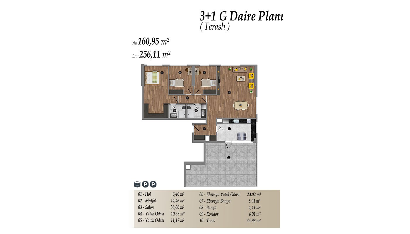 Eleganckie apartamenty w nowoczesnej rezydencji w Kadıköy w Stambule - 36962