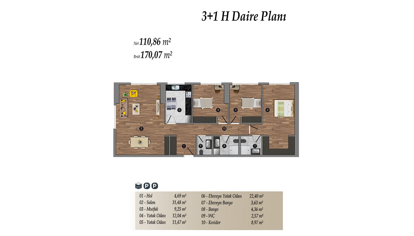Eleganckie apartamenty w nowoczesnej rezydencji w Kadıköy w Stambule - 36963