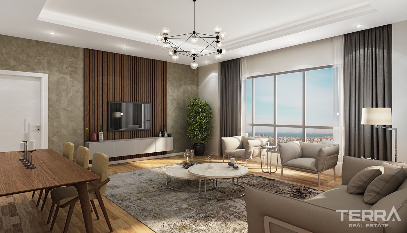 Eleganckie apartamenty w nowoczesnej rezydencji w Kadıköy w Stambule - 36965