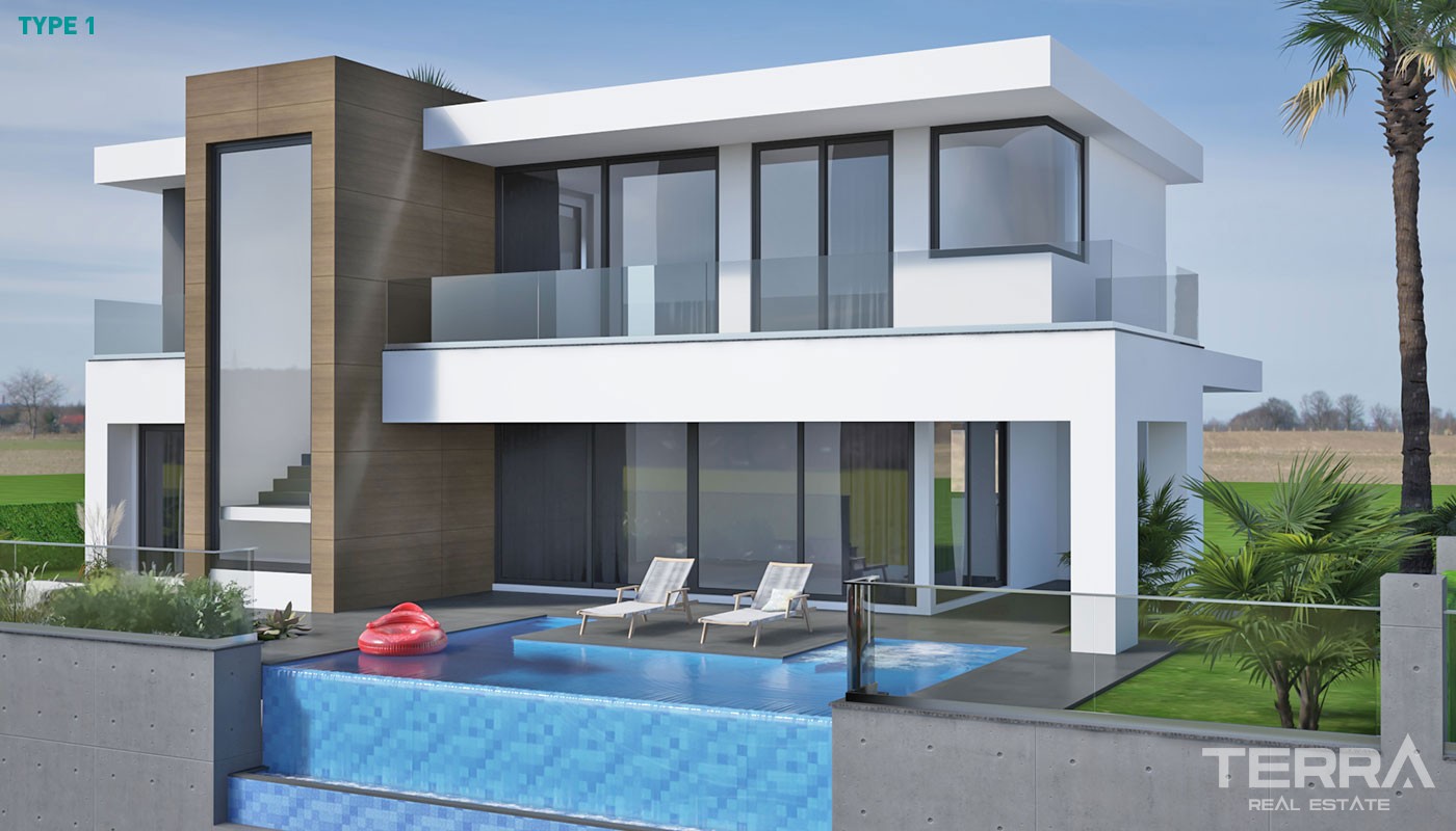 Luksusvillaer med havutsikt til salgs i Kargıcak, Alanya, Tyrkia - 37326