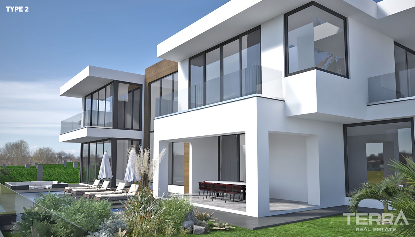 Luksusvillaer med havutsikt til salgs i Kargıcak, Alanya, Tyrkia - 37340
