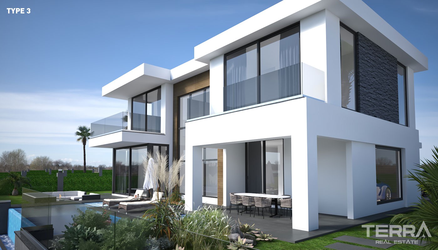 Luksusvillaer med havutsikt til salgs i Kargıcak, Alanya, Tyrkia - 37349