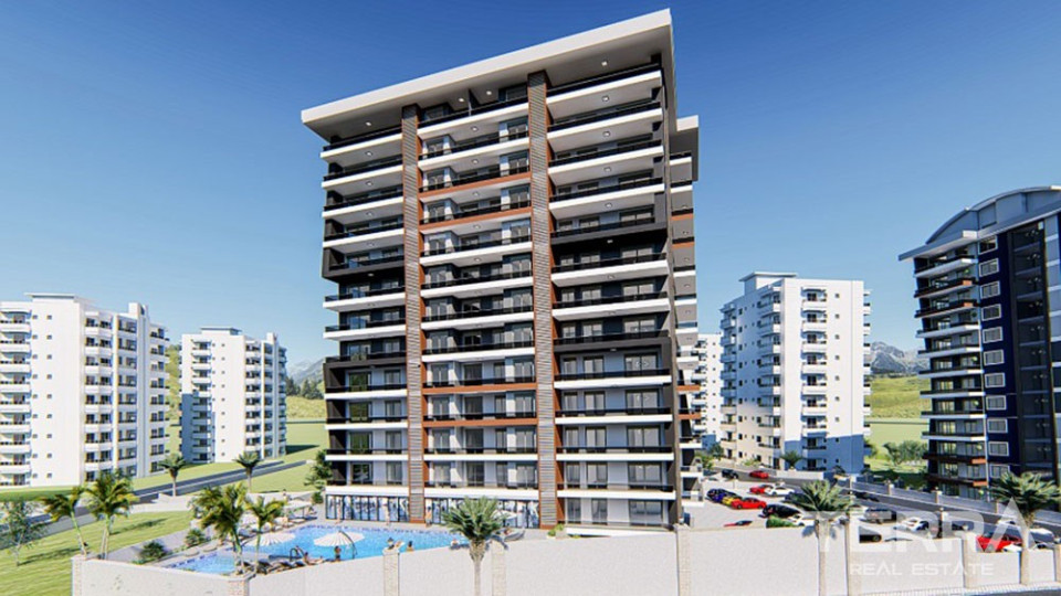 Modern Apartments With Separate Kitchen Close to Amenities in Alanya
