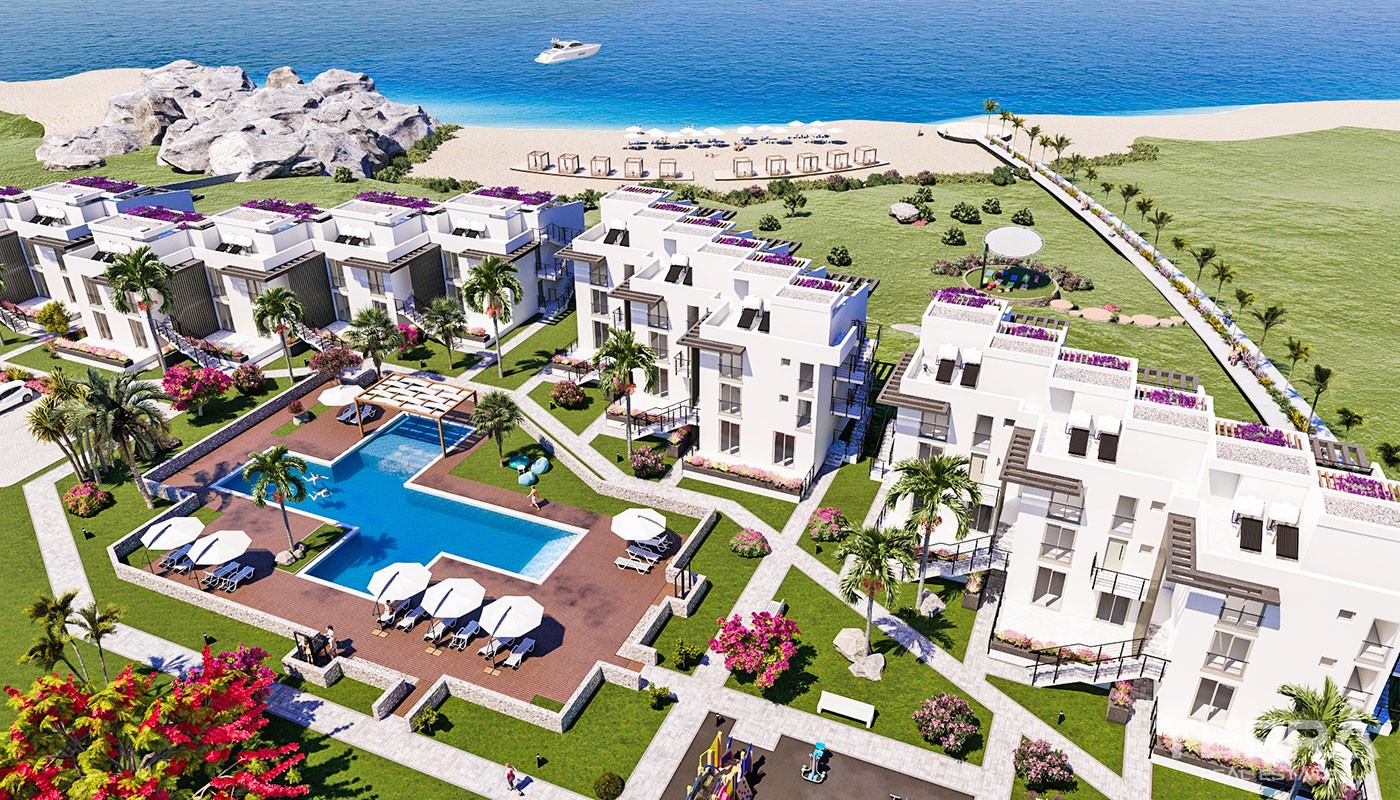 Seafront Residential Complex With Stunning Apartments in Famagusta - 37596