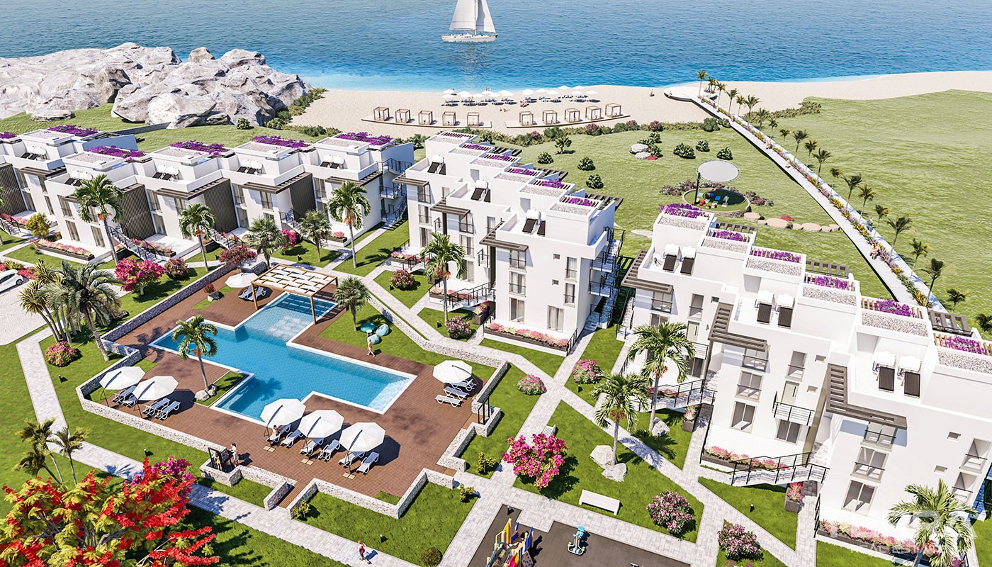 Seafront Residential Complex With Stunning Apartments in Famagusta - 37607