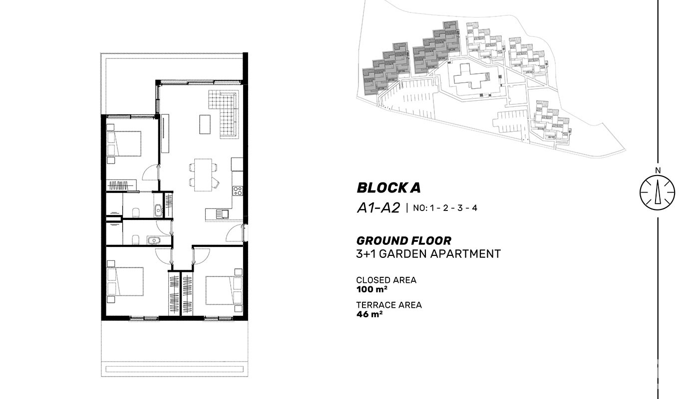 Seafront Residential Complex With Stunning Apartments in Famagusta - 37639