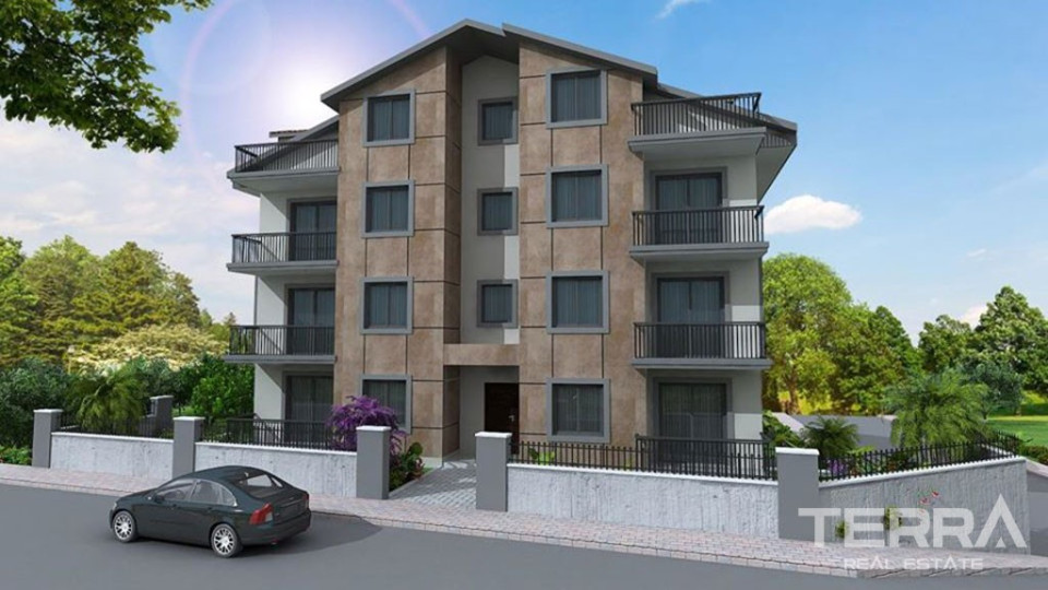 Bargain Spacious Apartments for Sale in Taşyaka Fethiye