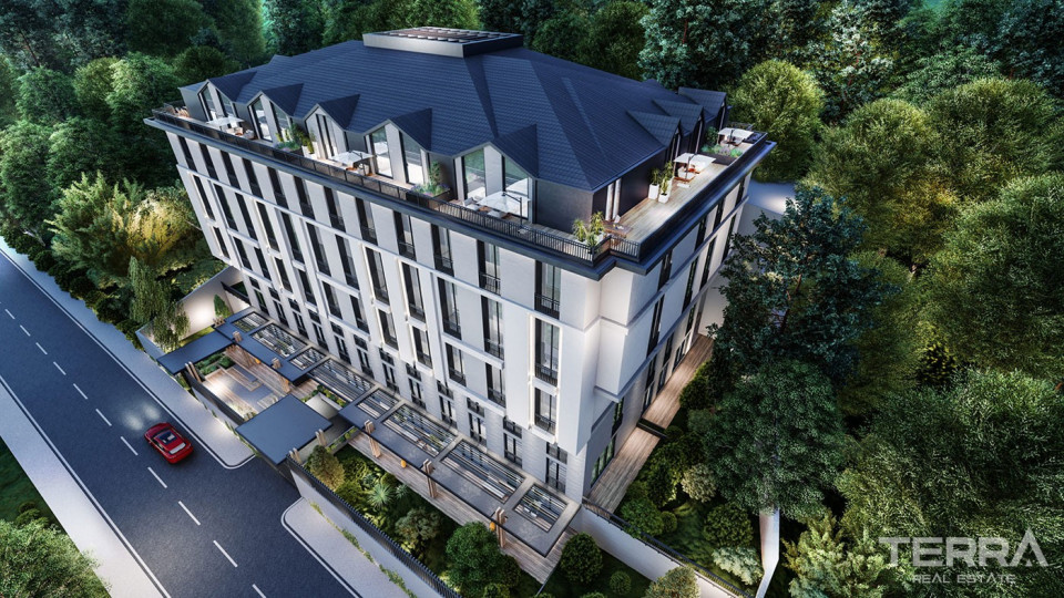 Seba Emirgan Apartments Near Istinye Park in Sarıyer, Istanbul