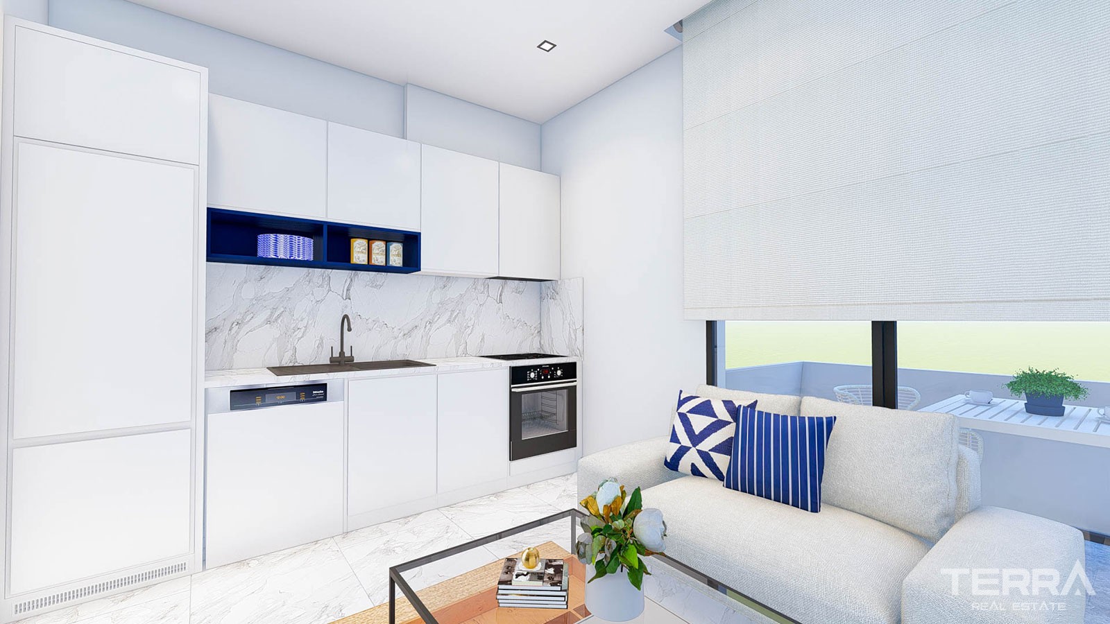 New Build Apartments in Alanya City Center Very Close to The Beach - 39195