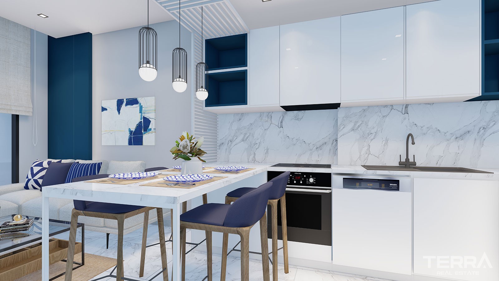 New Build Apartments in Alanya City Center Very Close to The Beach - 39204