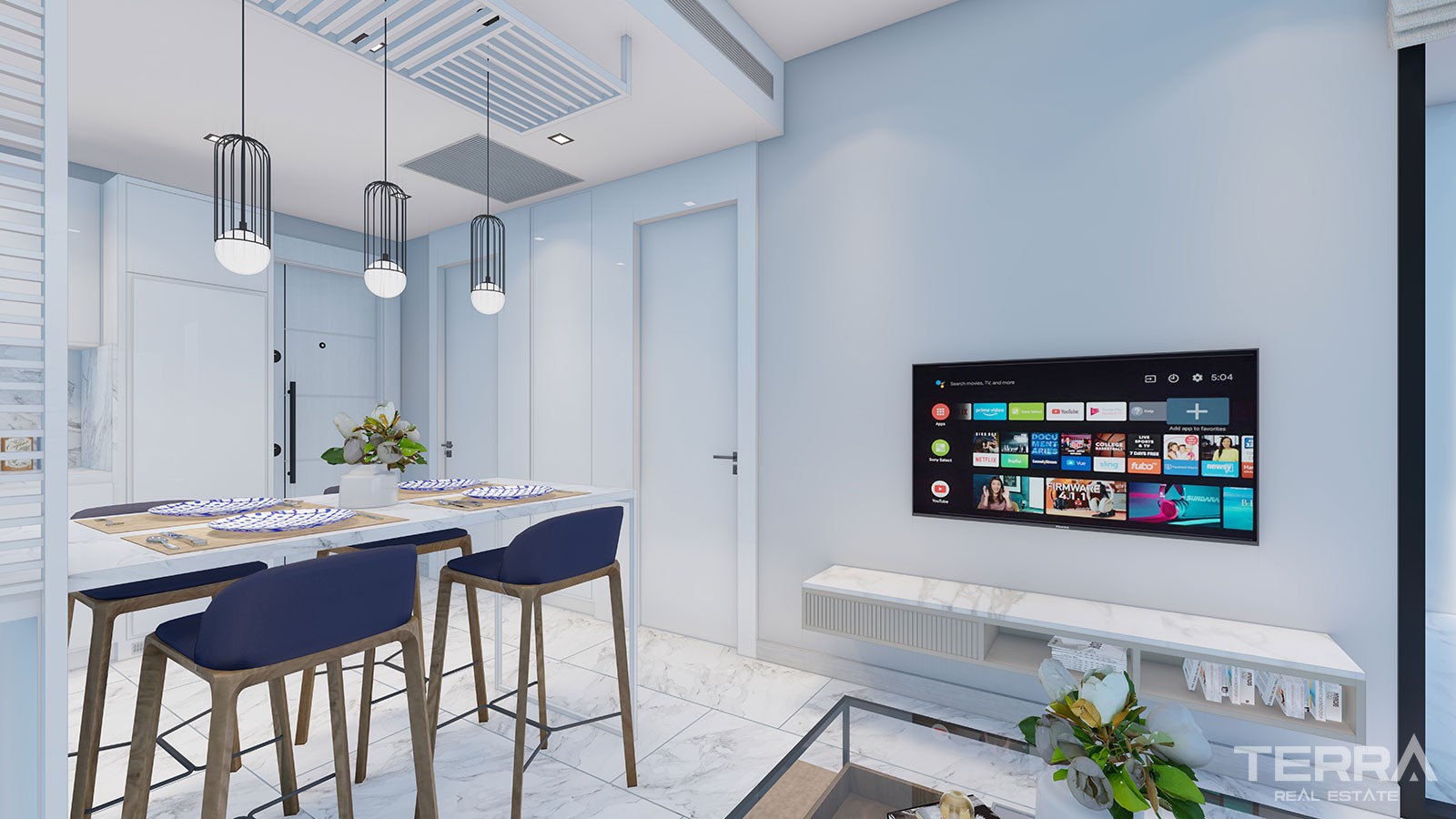 New Build Apartments in Alanya City Center Very Close to The Beach - 39205