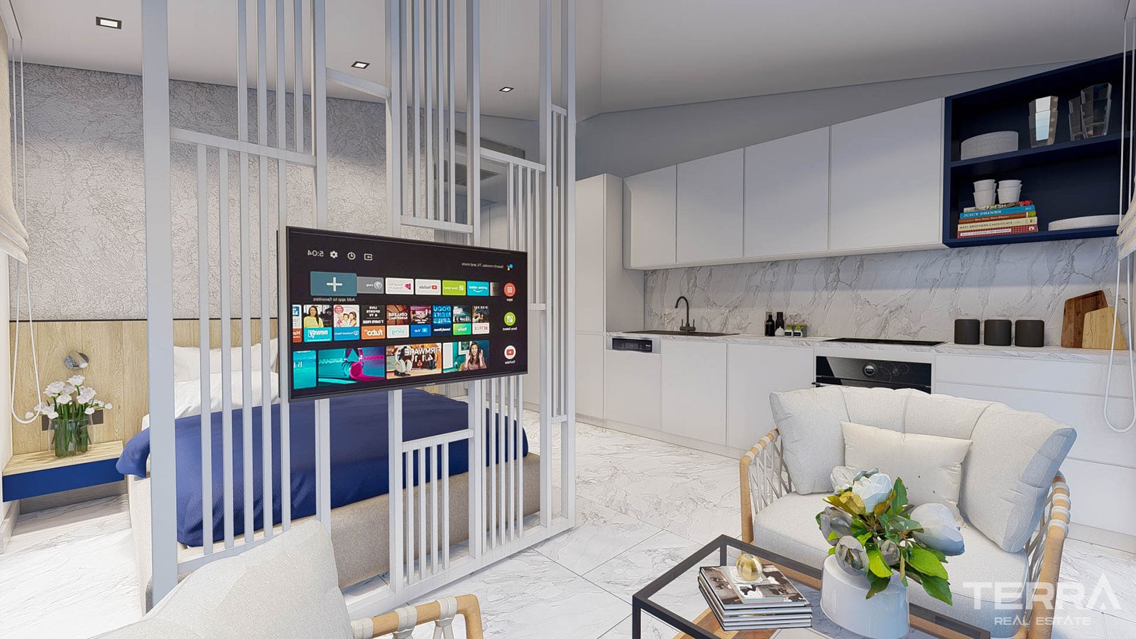 New Build Apartments in Alanya City Center Very Close to The Beach - 39214