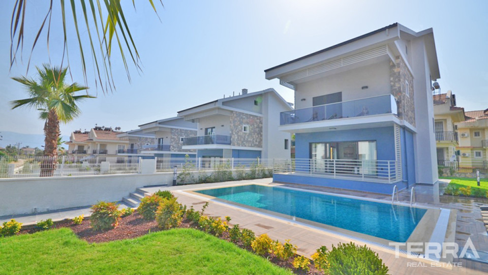 Modern Villa For Sale Close to the City Centre in Fethiye Çalış