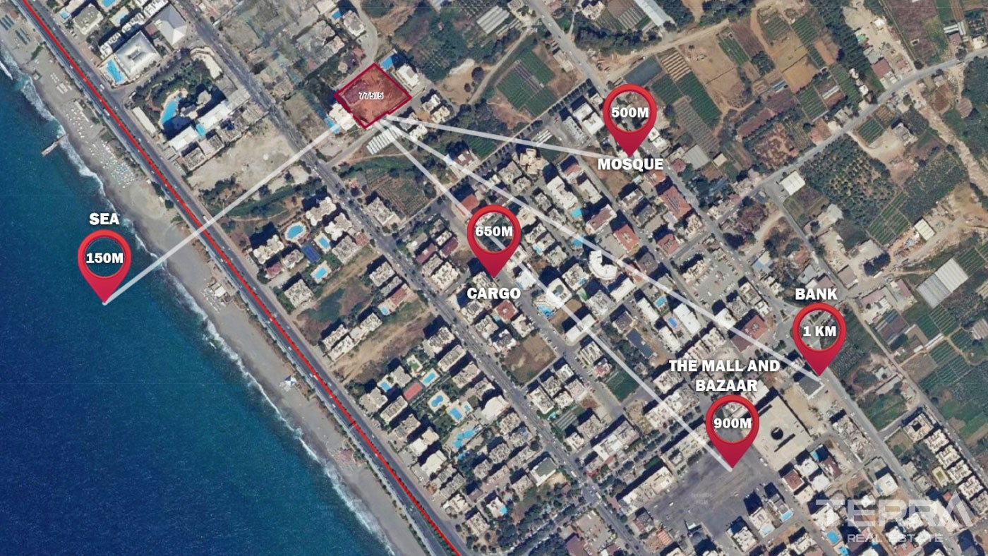 Ultra-Luxury Apartments for Sale in the Heart of Mahmutlar Alanya - 100017