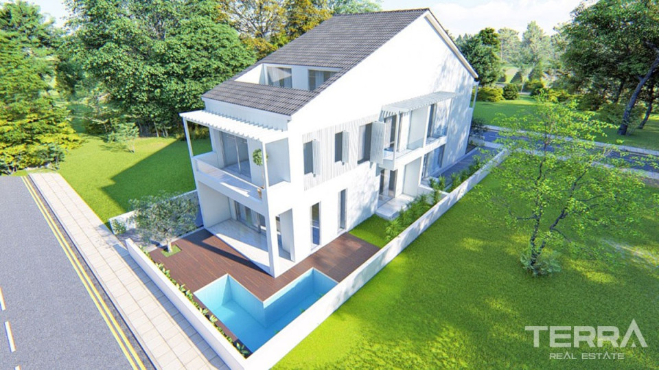 5 Bedrooms Detached Villa with Private Pool For Sale in Fethiye Town