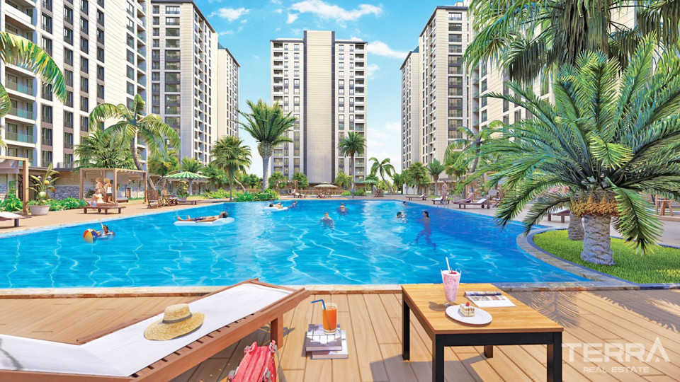 Luxurious Family Concept Apartments for Sale in Istanbul Beylikdüzü