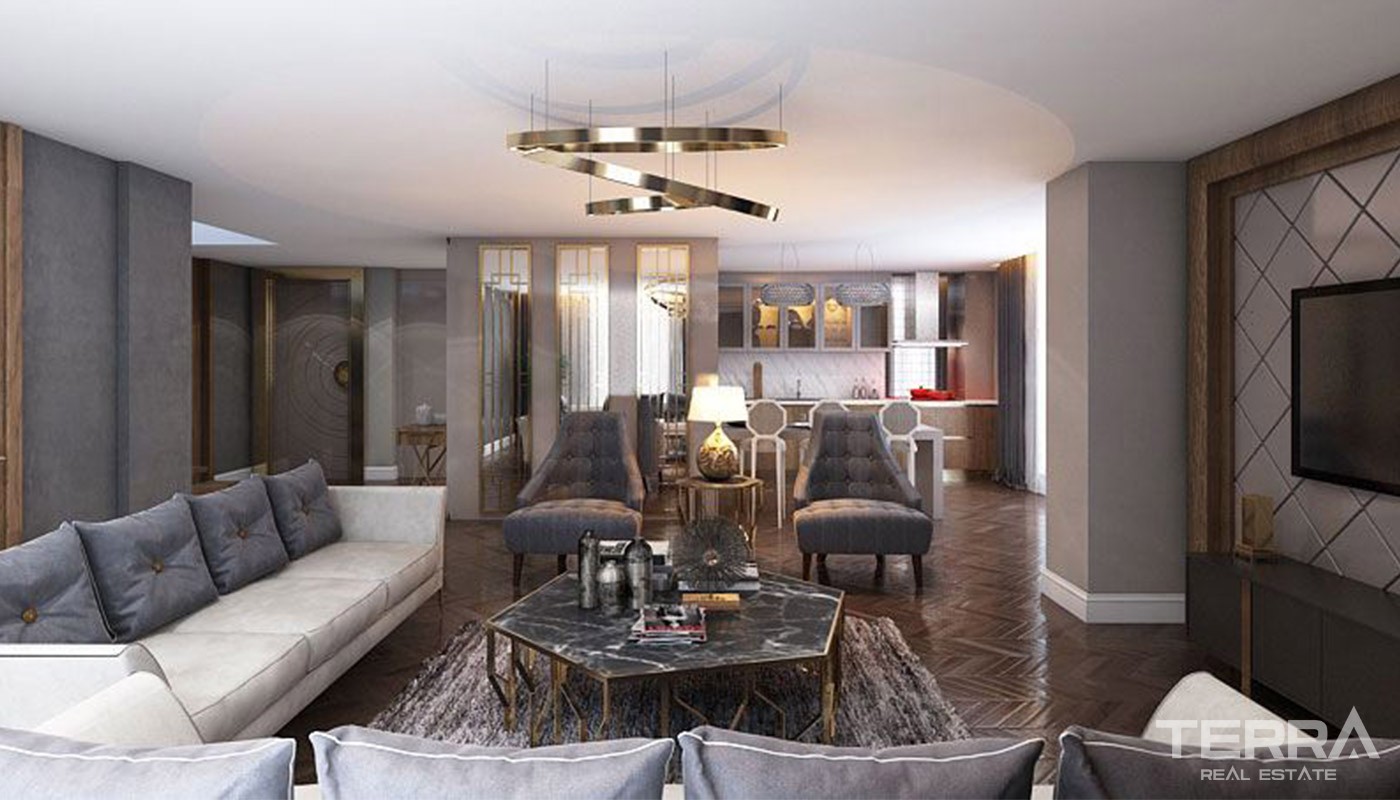 Seafront Apartments for Sale in Sunis Blue Residence in Konyaaltı - 40618