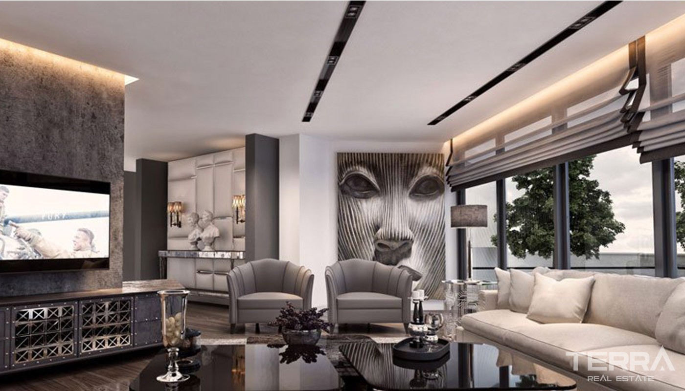 Seafront Apartments for Sale in Sunis Blue Residence in Konyaaltı - 40619