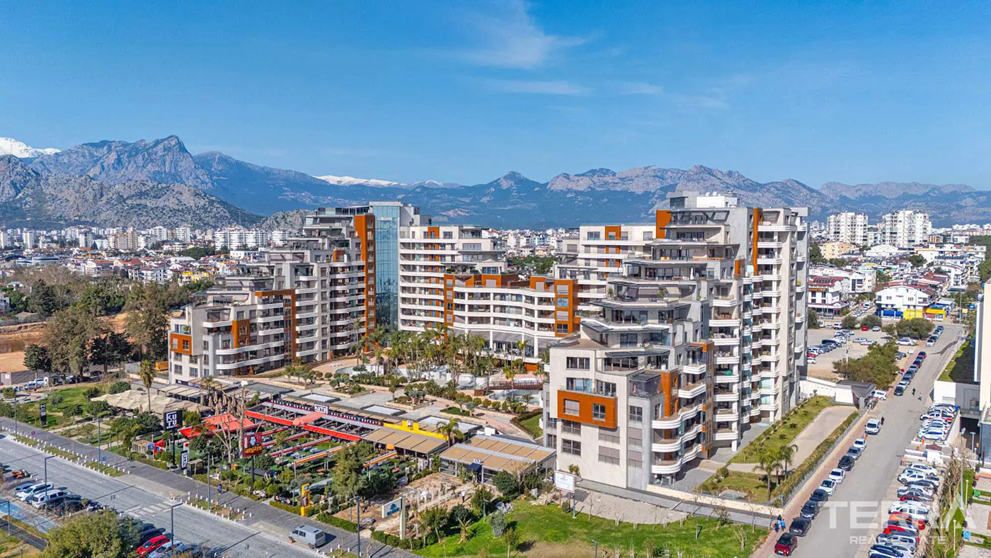 Seafront Apartments for Sale in Sunis Blue Residence in Konyaaltı - 119983