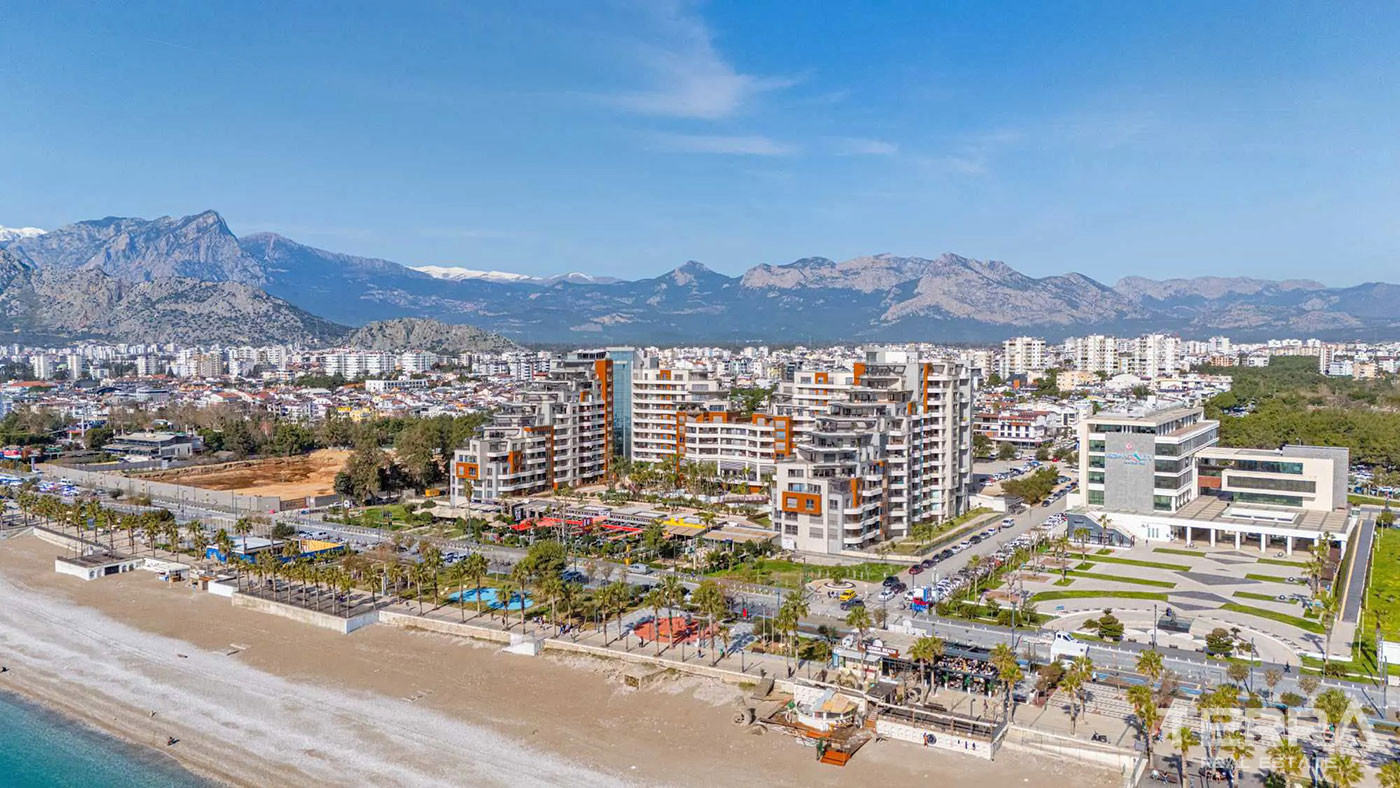 Seafront Apartments for Sale in Sunis Blue Residence in Konyaaltı - 119985