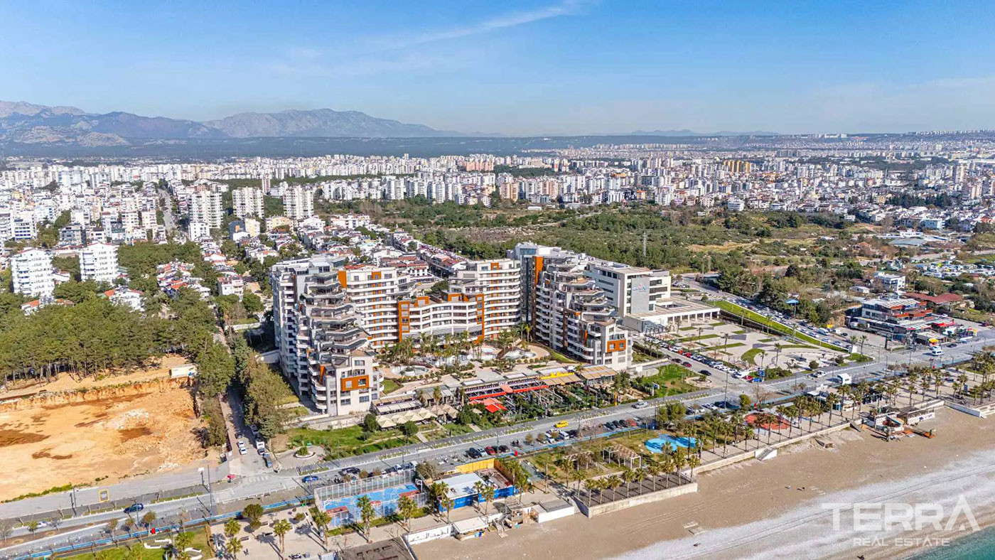 Seafront Apartments for Sale in Sunis Blue Residence in Konyaaltı - 119986
