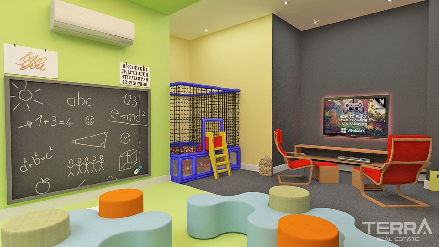 Modern Apartments with Green Areas in Green Life Oba Residence - 40709