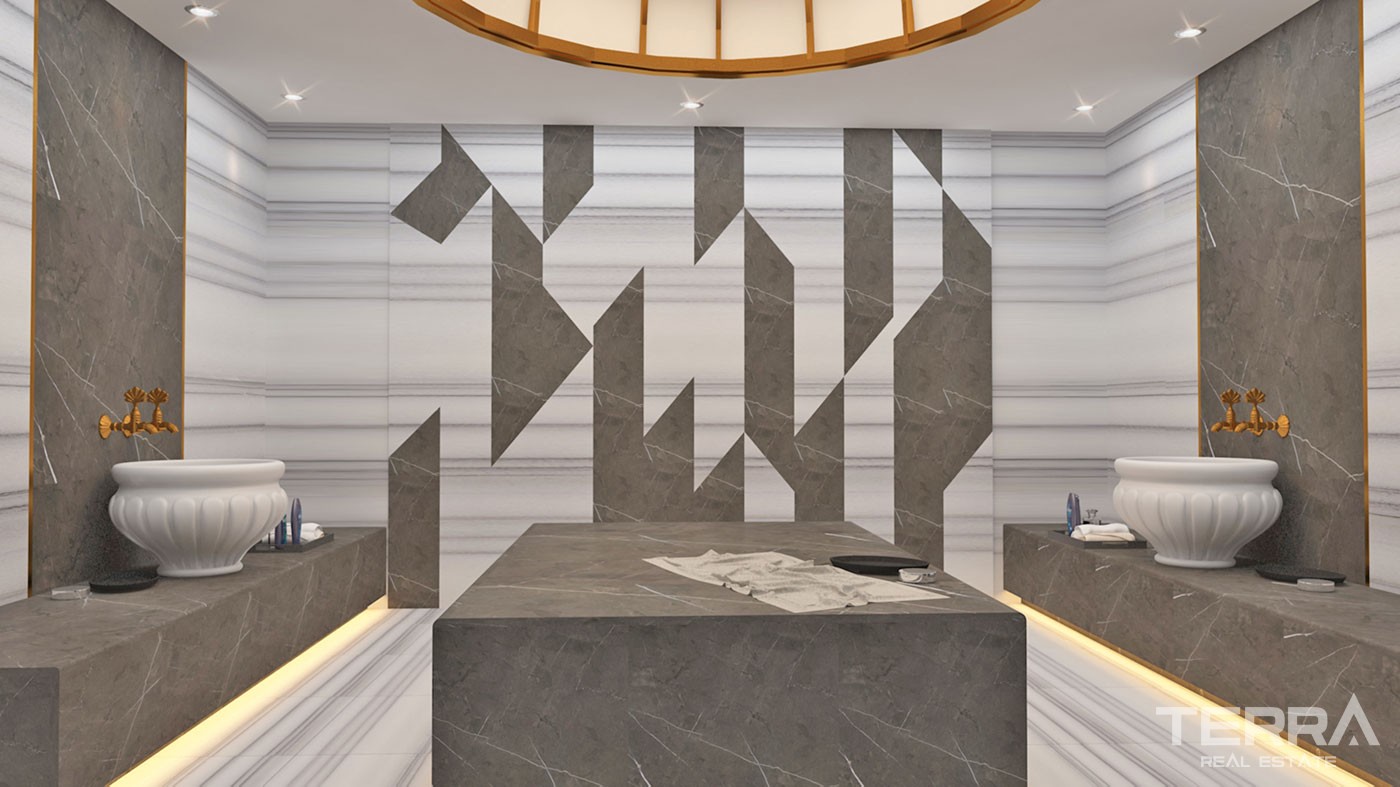 Modern Apartments with Green Areas in Green Life Oba Residence - 40716