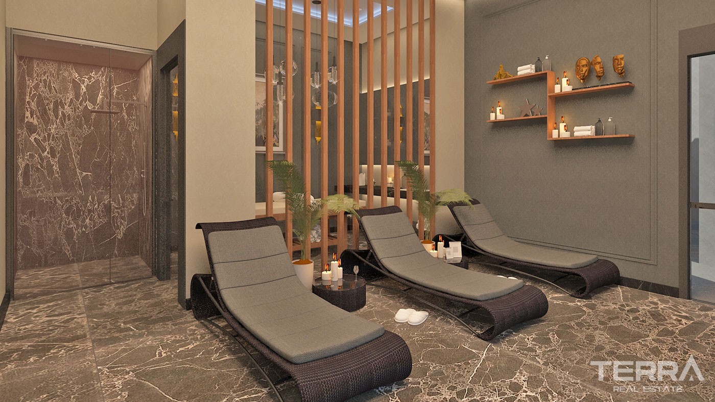 Modern Apartments with Green Areas in Green Life Oba Residence - 40718
