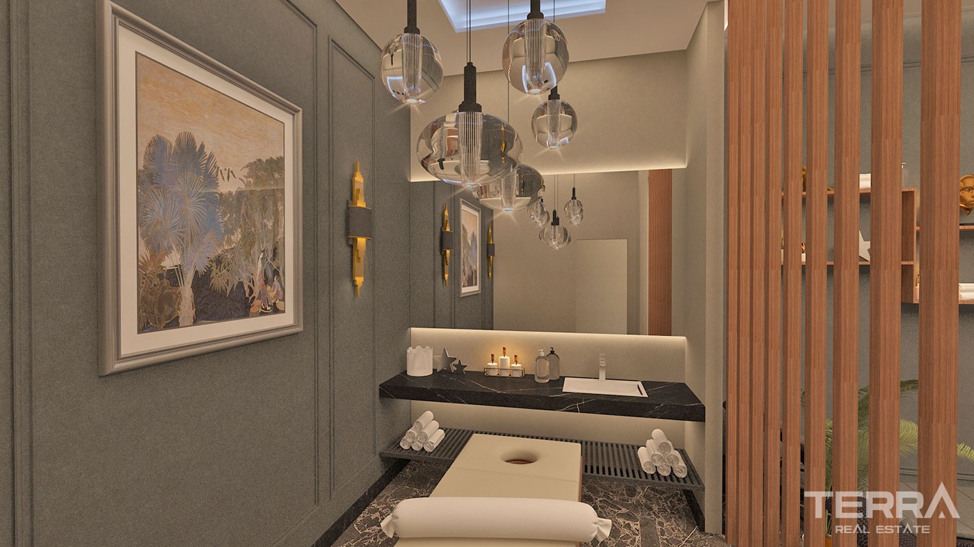 Modern Apartments with Green Areas in Green Life Oba Residence - 40719