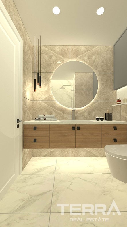 Modern Apartments with Green Areas in Green Life Oba Residence - 40724
