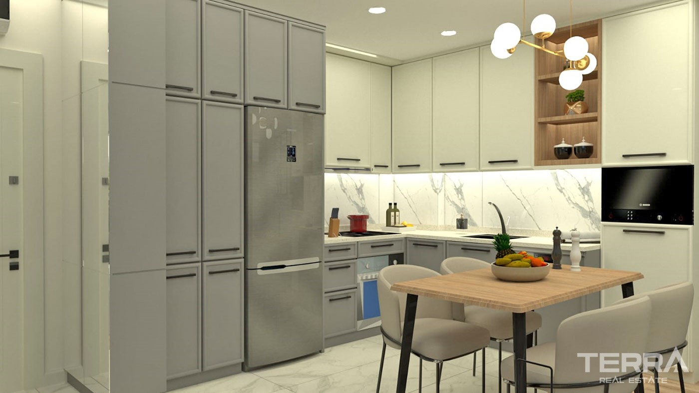 Modern Apartments with Green Areas in Green Life Oba Residence - 40728