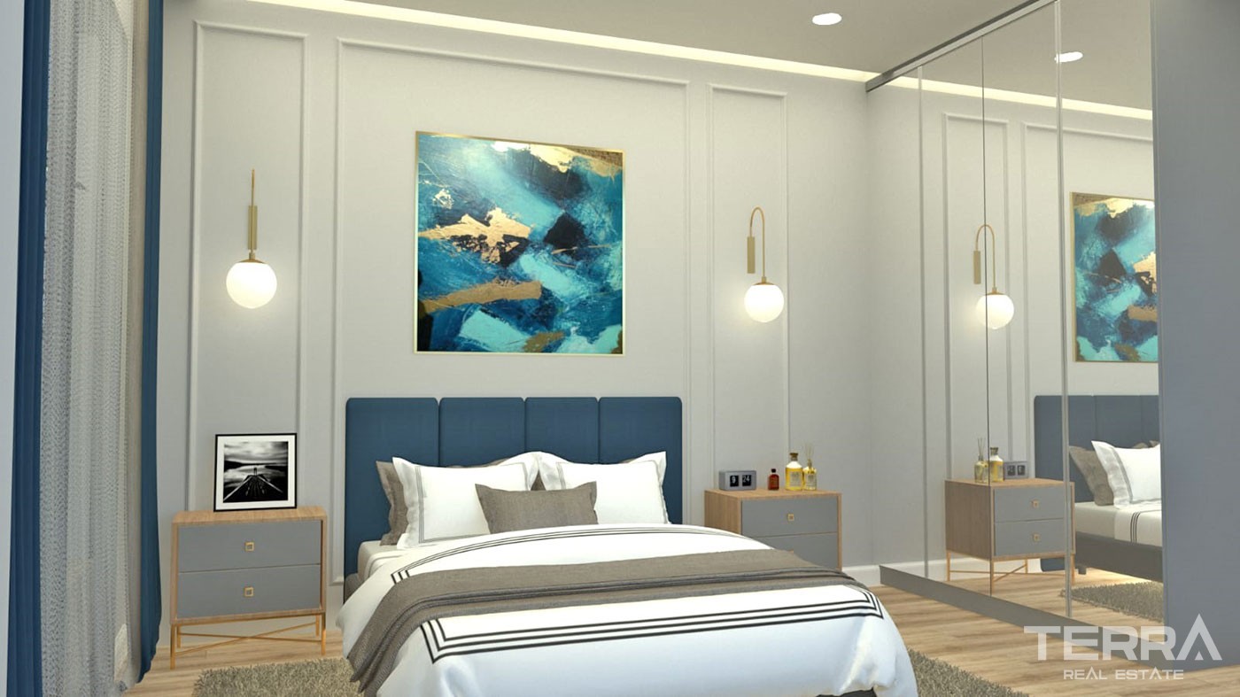 Modern Apartments with Green Areas in Green Life Oba Residence - 40729