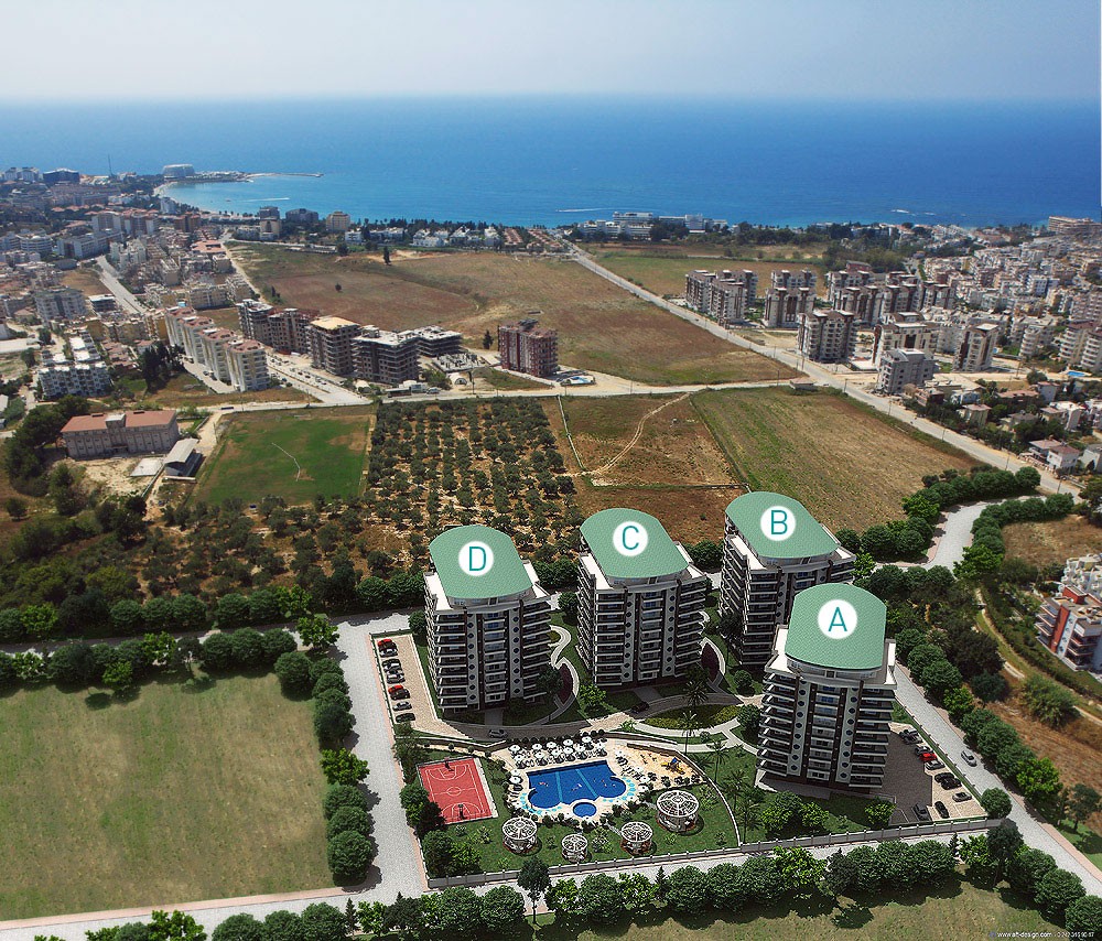 Crown City – Apartments for Sale in Avsallar Alanya - 237