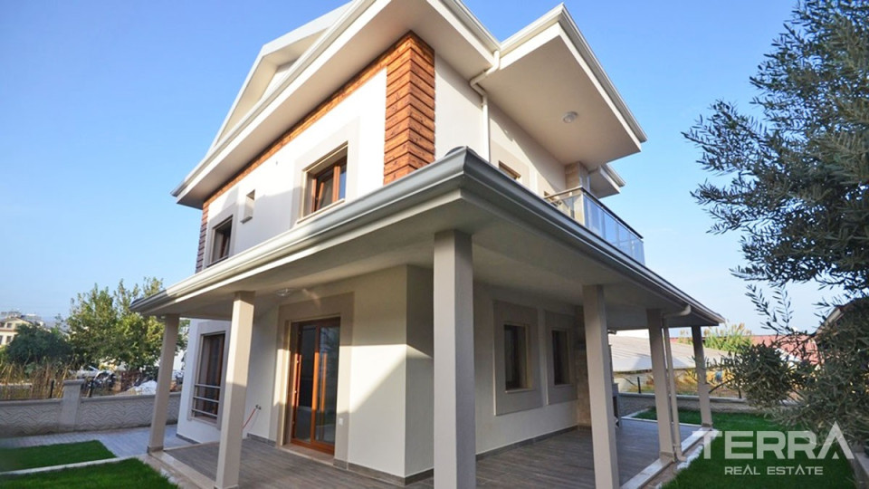 Brand-New Spacious Villa with Nice Garden for Sale in Fethiye Town