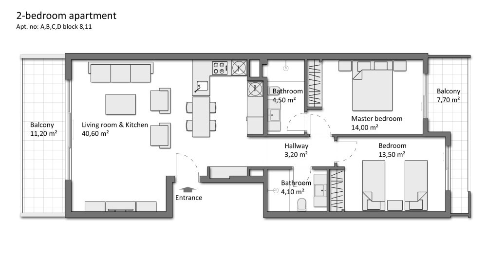 Exclusive Apartments in Nympheum Apartment Complex in Side - 280