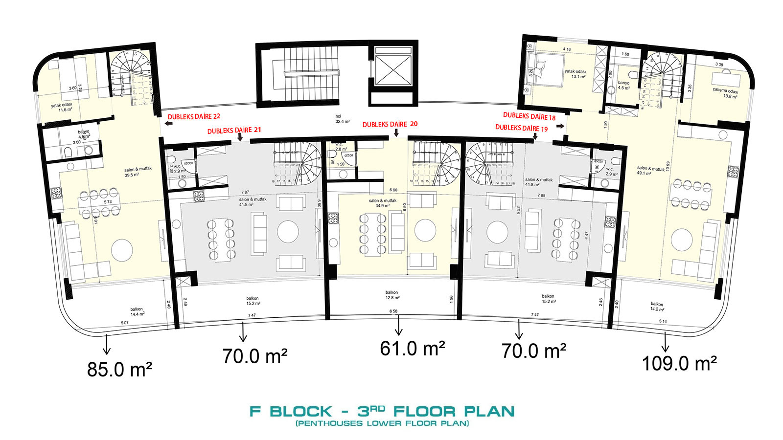 Sol Garden – Exclusive Apartments for Sale in Oba, Alanya, Turkey - 86389