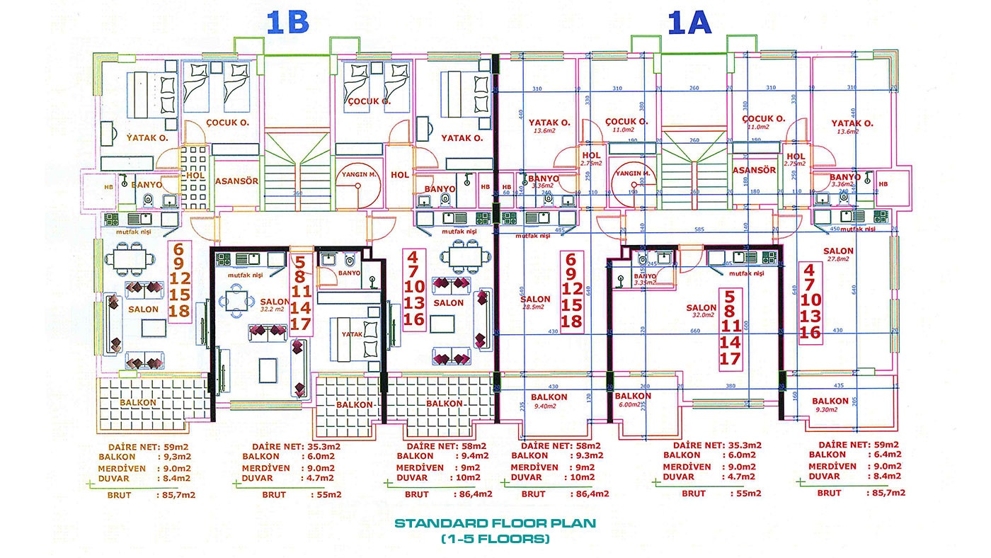 Orion City – Apartments for Sale in Avsallar, Alanya, Turkey - 104154
