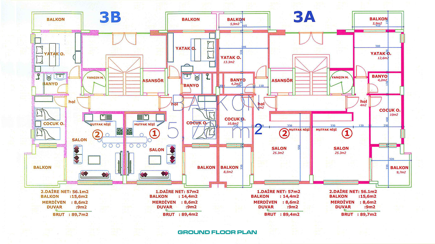 Orion City – Apartments for Sale in Avsallar, Alanya, Turkey - 104164