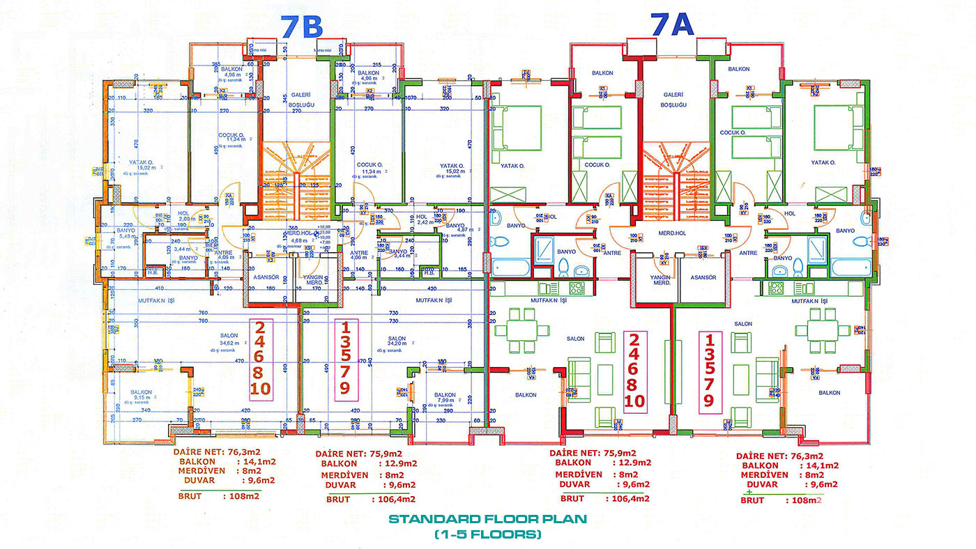 Orion City – Apartments for Sale in Avsallar, Alanya, Turkey - 104170