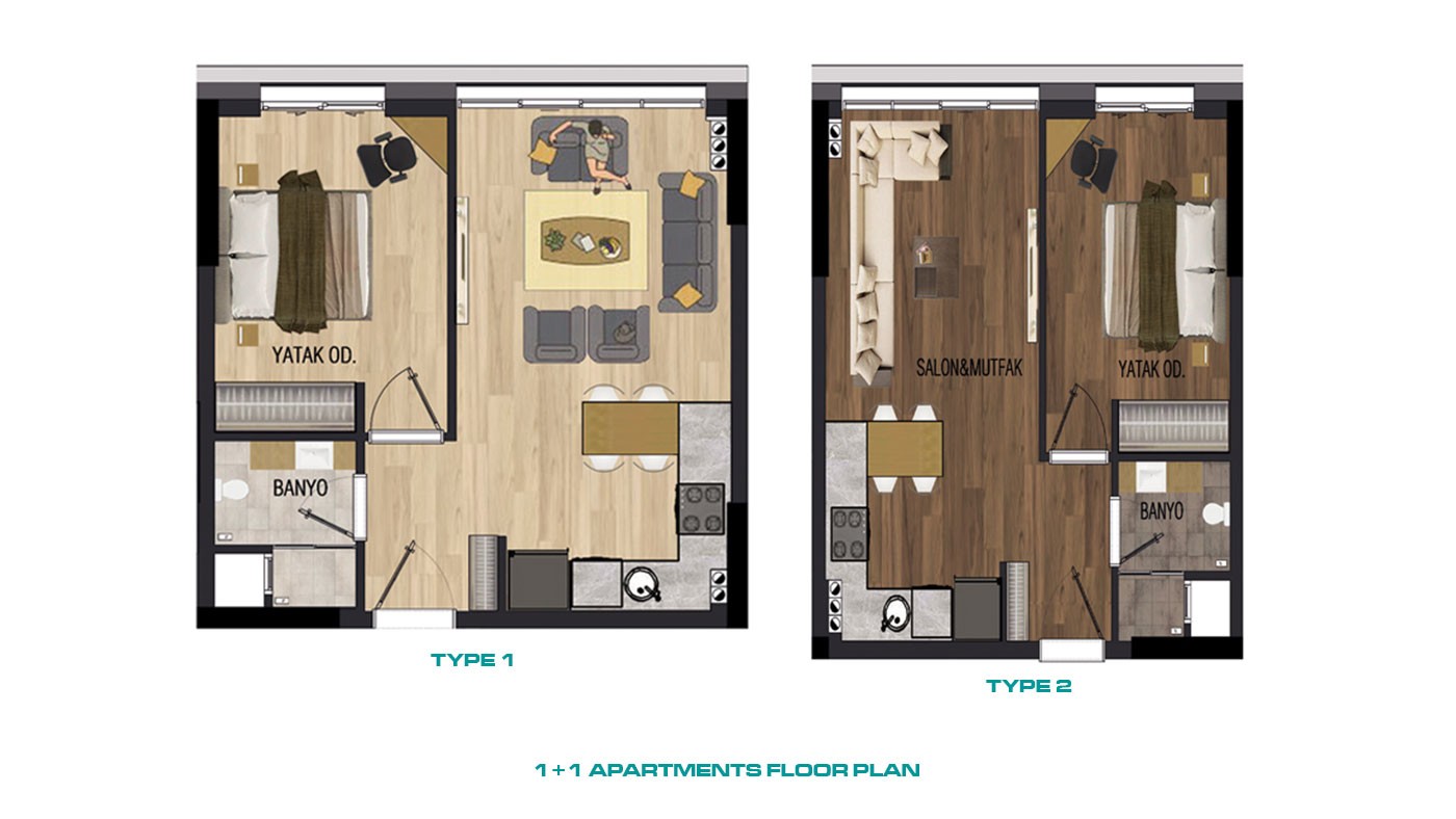 Affordable Resale Apartments with Rich Amenities in 1207 Antalya - 42259