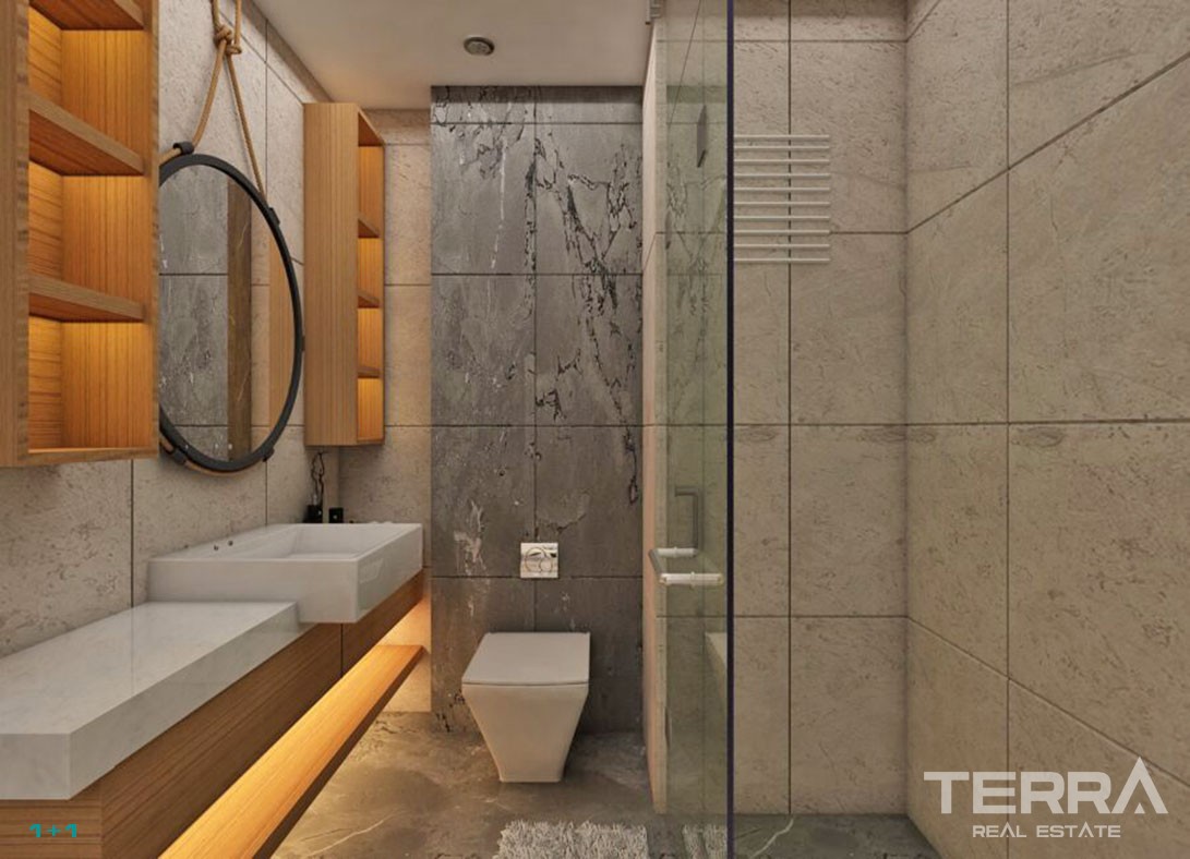 Affordable Resale Apartments with Rich Amenities in 1207 Antalya - 42266