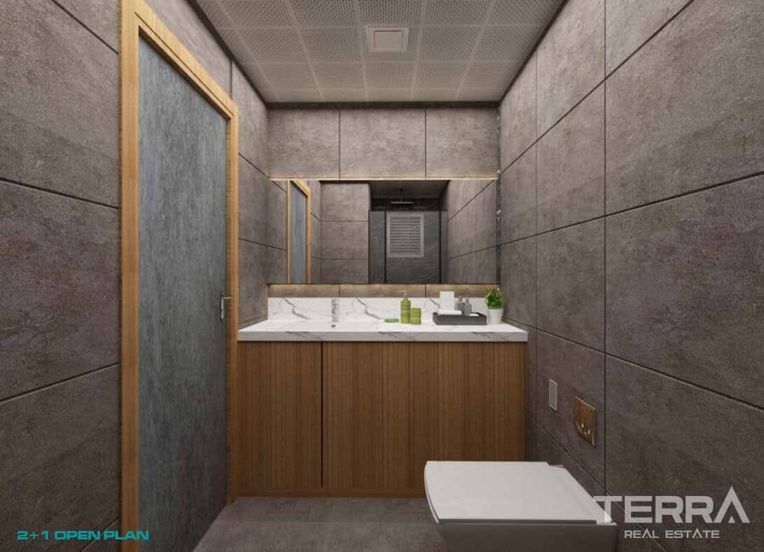 Affordable Resale Apartments with Rich Amenities in 1207 Antalya - 42274