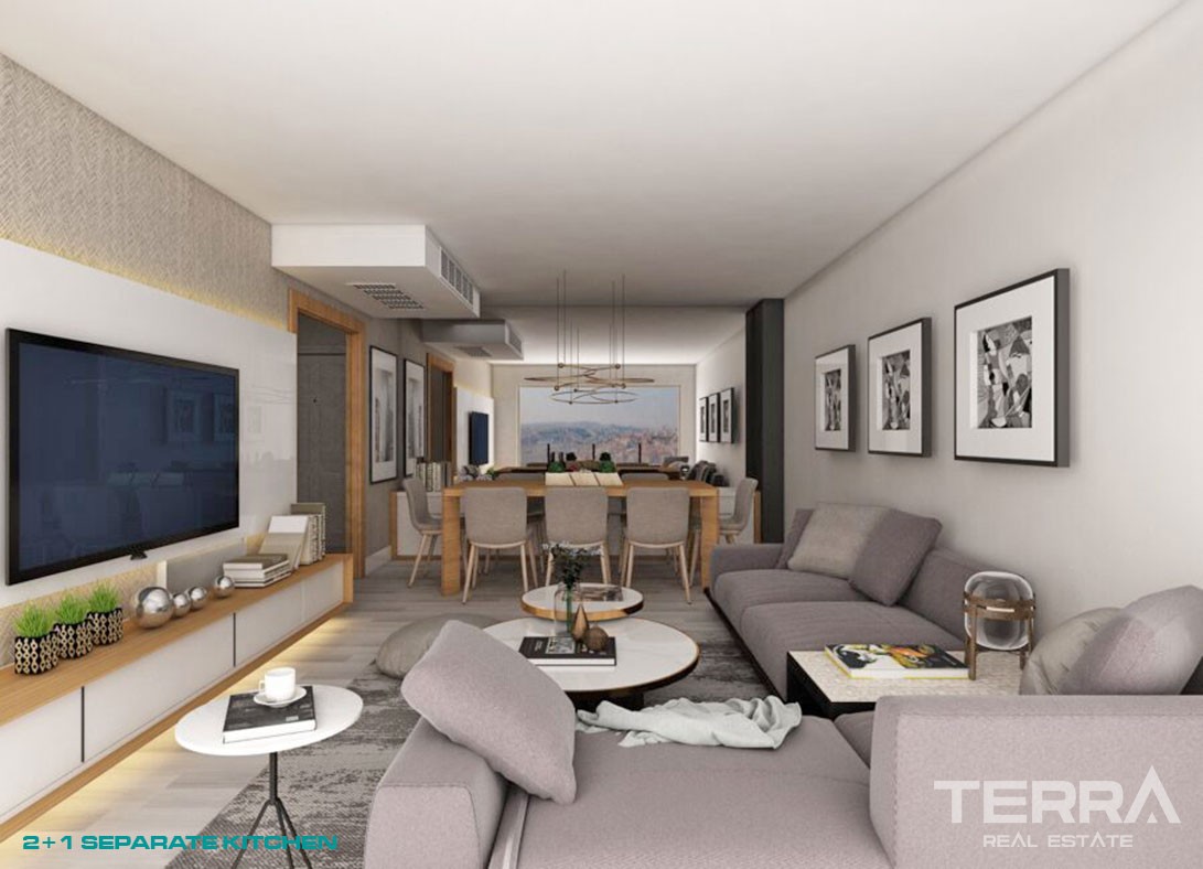 Affordable Resale Apartments with Rich Amenities in 1207 Antalya - 42276