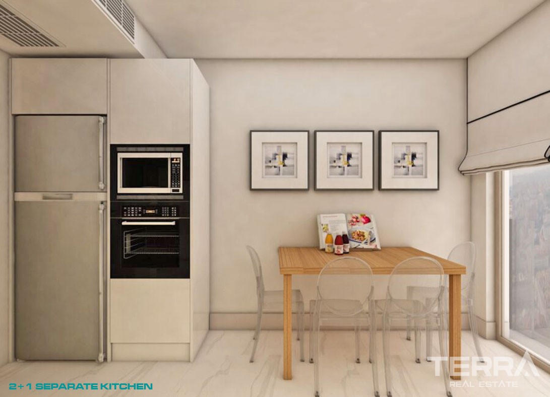 Affordable Resale Apartments with Rich Amenities in 1207 Antalya - 42277