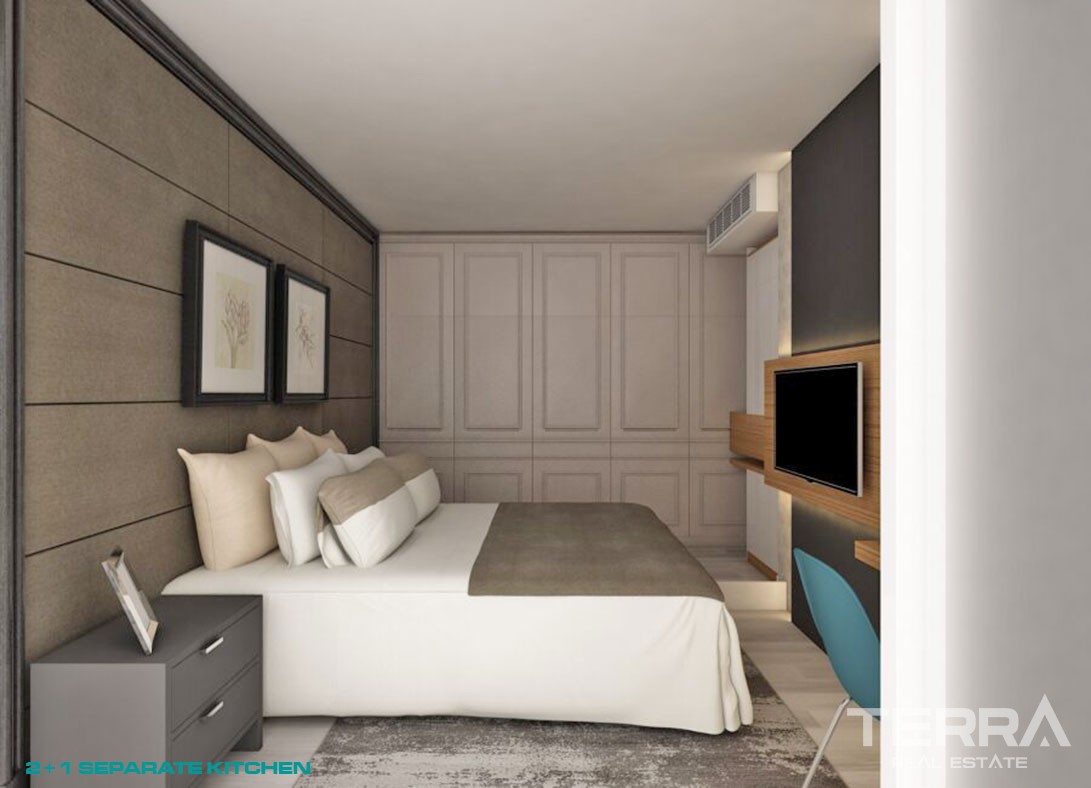 Affordable Resale Apartments with Rich Amenities in 1207 Antalya - 42278